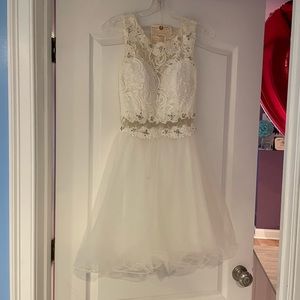 White dress